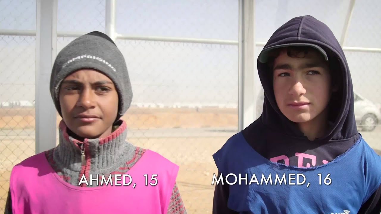 The Football Kids of Azraq