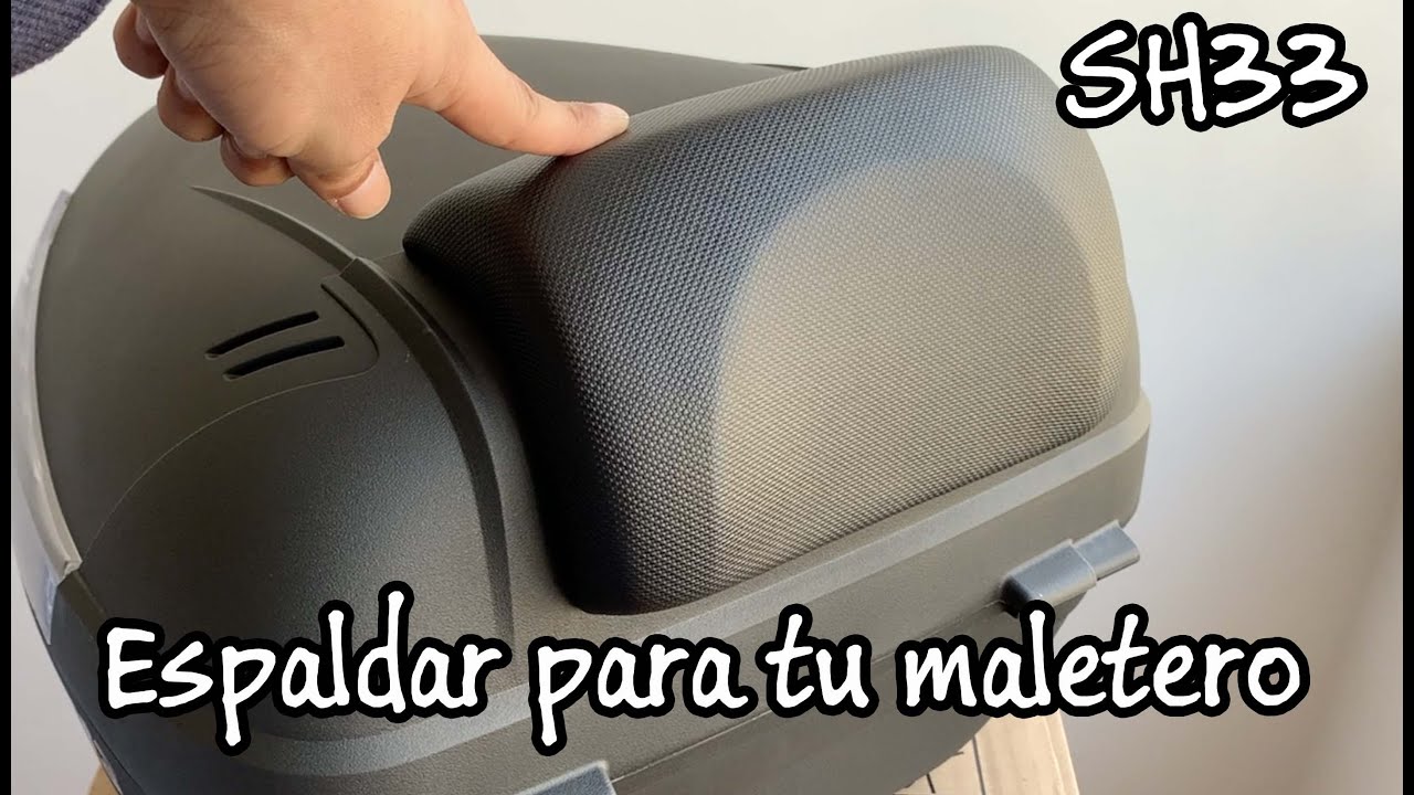 Accesorios para tu moto | Espaldar para tu Maletero Shad SH33  | Instalación |