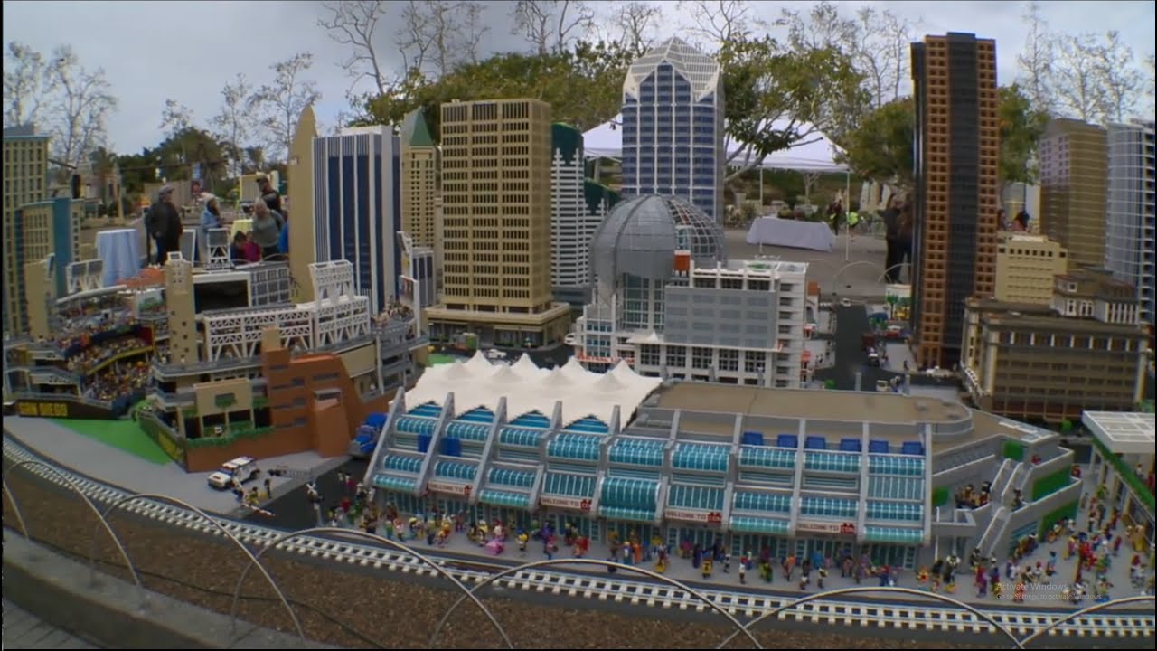 Grand Opening Tour of LEGO San Diego Miniland U.S.A. at Legoland California