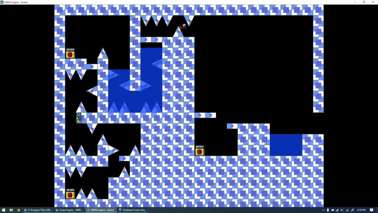 Godot - IWBTG Fangame 1: Engine Test
