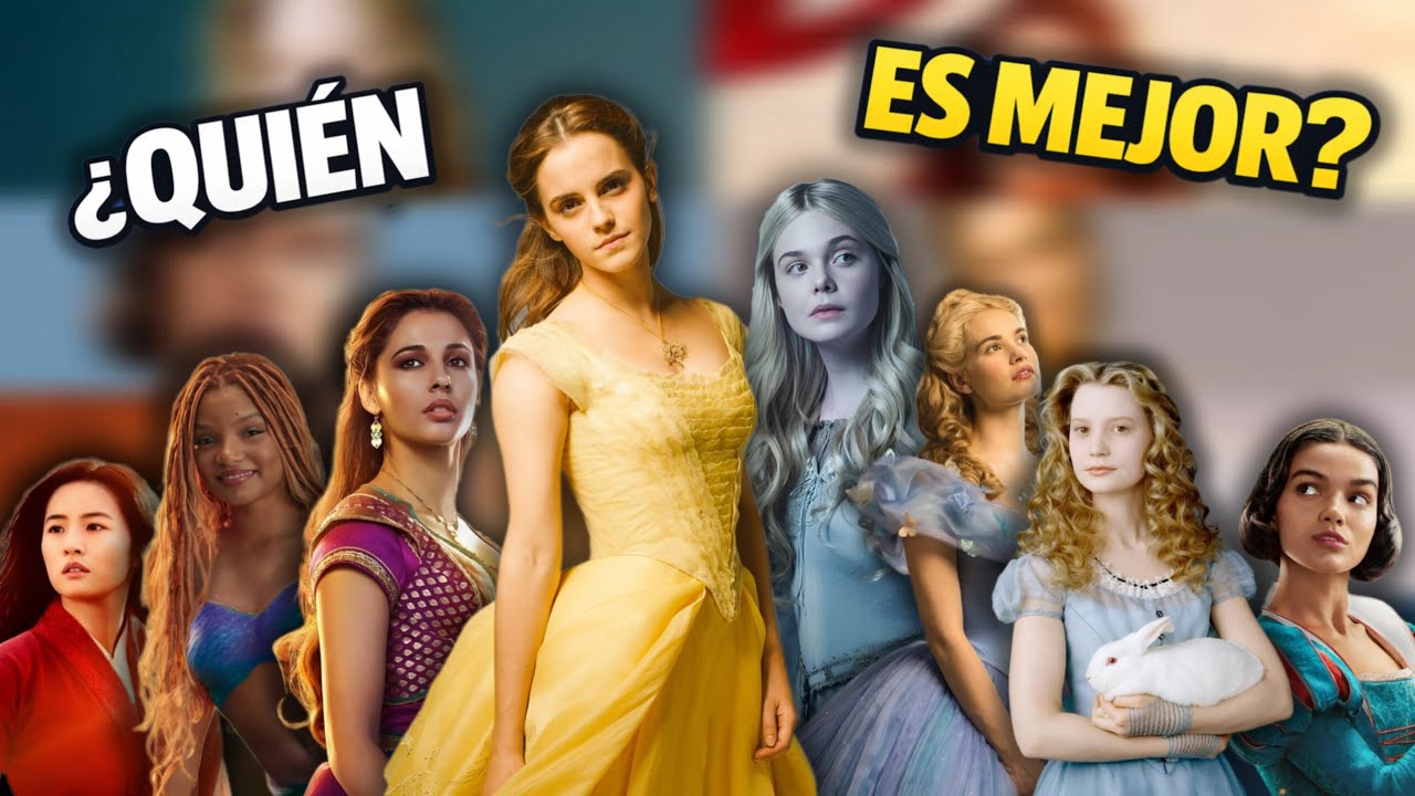 Calificando a TODAS las Princesas Live-action!! | ¿Quién es la mejor y peor? 