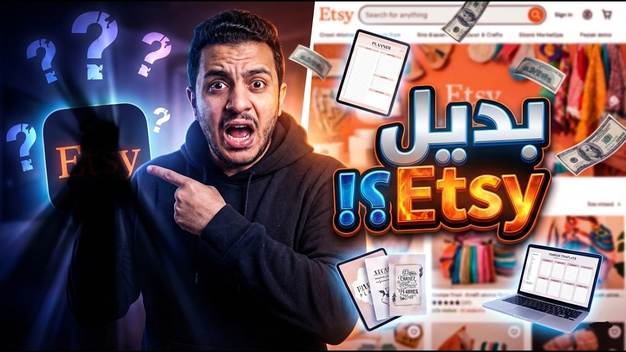 منصة تشبه منصة اتسي لبيع المنتجات الرقمية