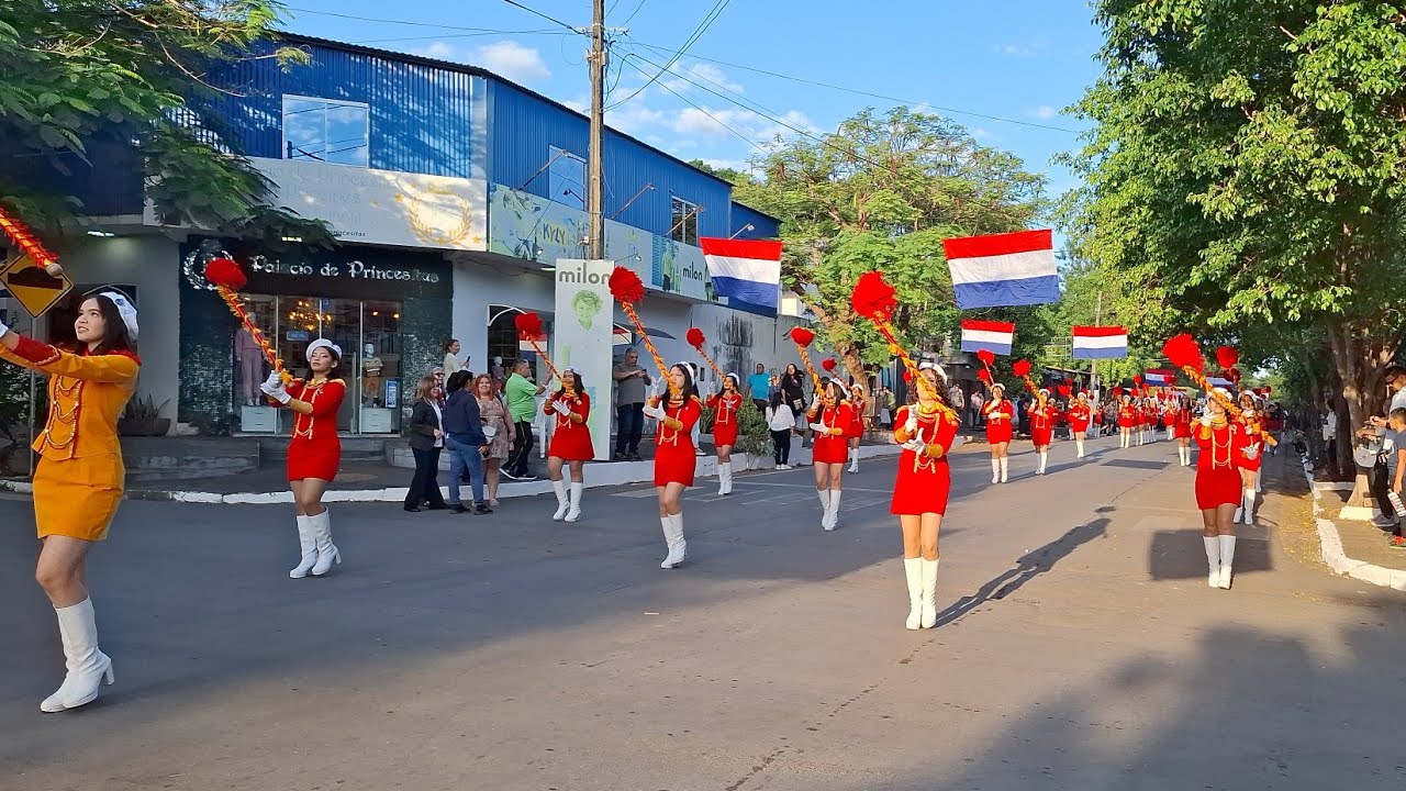 Desfile estudiantil 2025, San Lorenzo, Paraguay