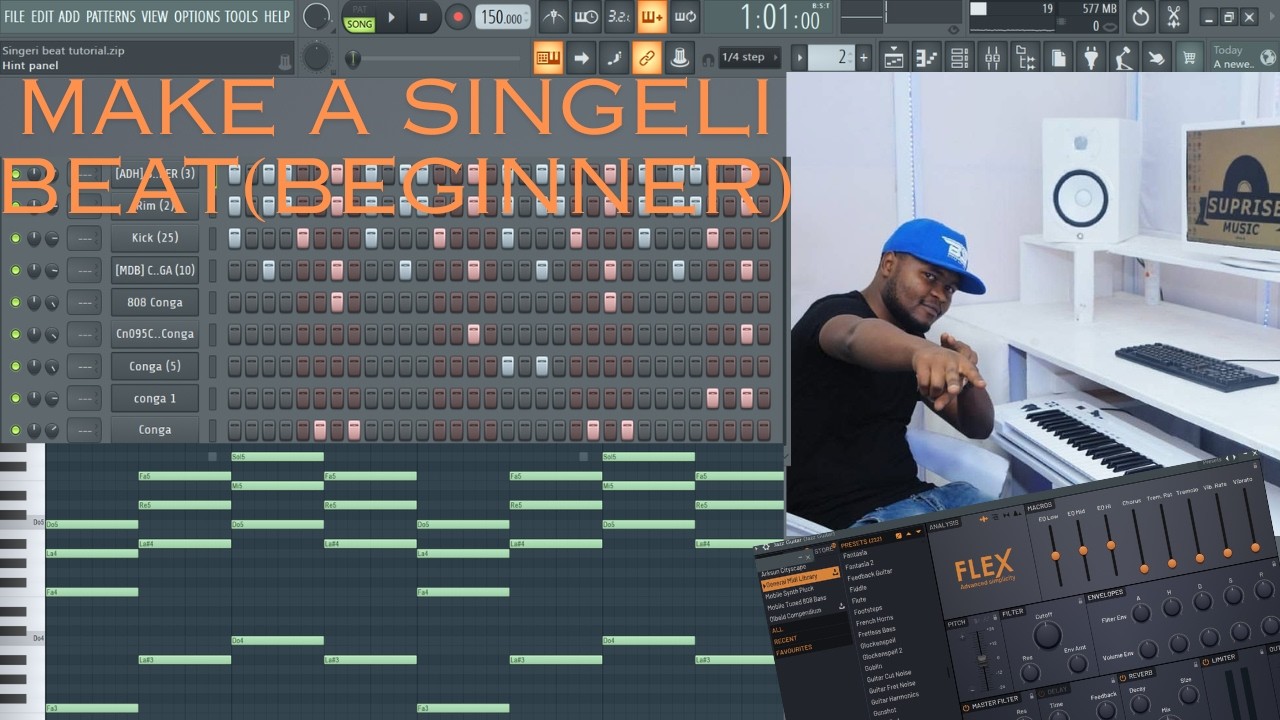How to Make a Singeli Beat from Start to Finish in FL Studio (Beginner Guide)