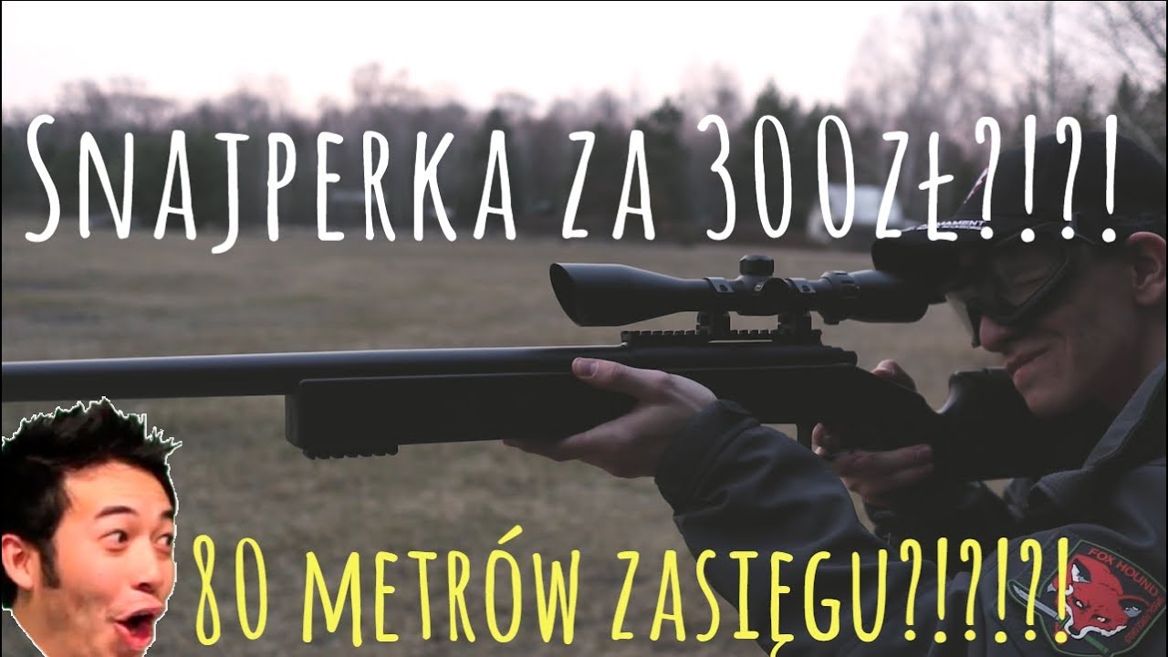NAJLEPSZA SNAJPERKA ZA OK.300ZŁ? TEST ASG M40A3 MCMILLAN!!! AFK VLOG #1
