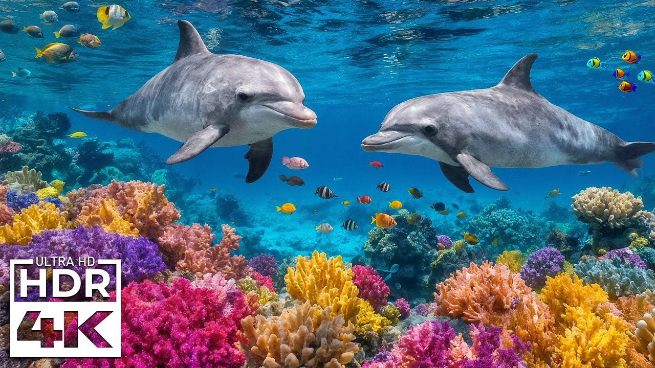 🐠 Незабываемые впечатления от аквариума в формате 4K Ultra HD | Погрузитесь в скрытый мир океана в
