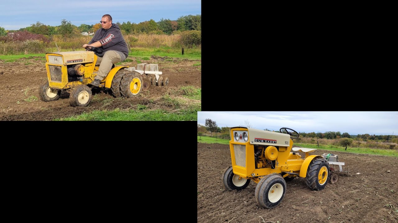 Cub Cadet 100 Discing Garden