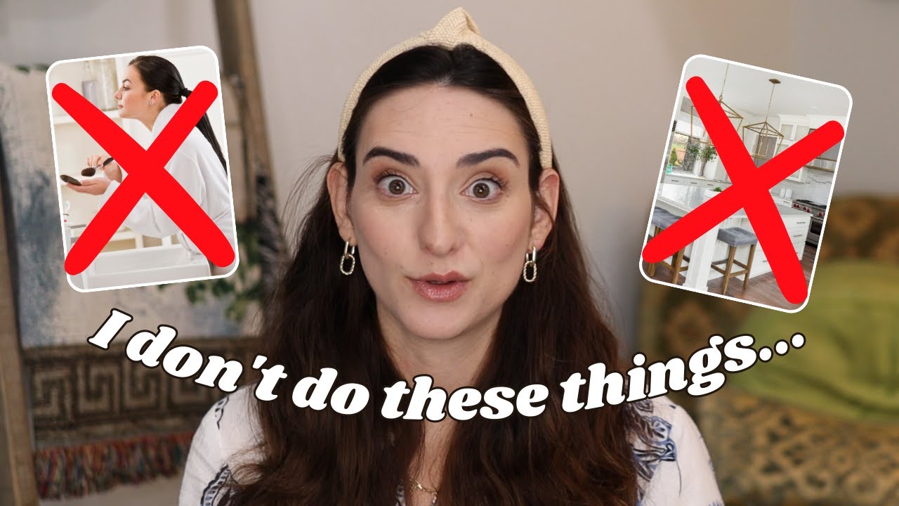 5 Things I Don't Do As A FEMININE Homemaker! // Let's be PRACTICAL...