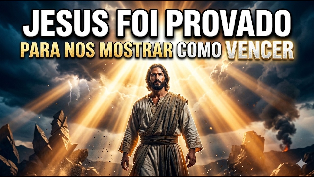 JESUS FOI PROVADO PARA NOS MOSTRAR COMO VENCER