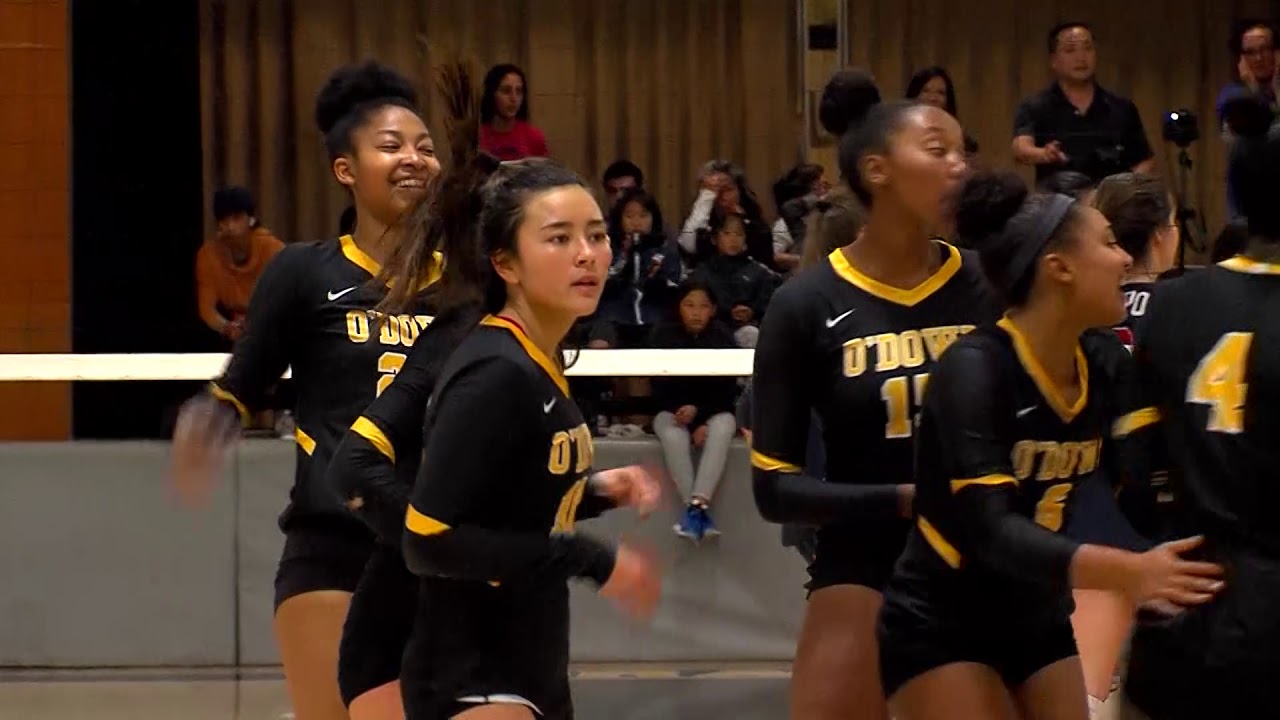 Campolindo vs Bishop O' Dowd Girls Volleyball | Audrey Pak vs Michelle Ohwobete 11.09.19