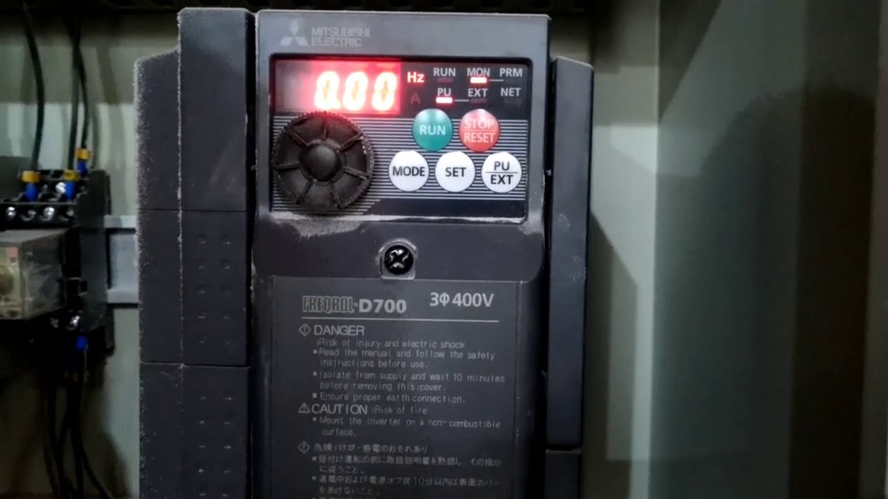 Cara Setting Inverter Mitsubishi D700