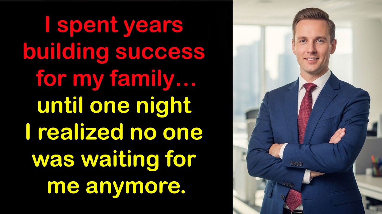 I Chose My Career Over My Family Every Time… Now Success Eats Dinner With Me Alone