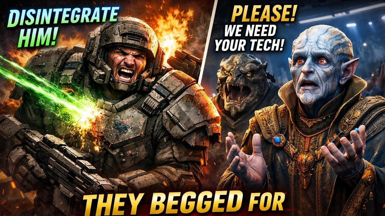 They Tried to Vaporize Private Danny. Hours Later, The Galactic Council BEGGED for Human Tech!