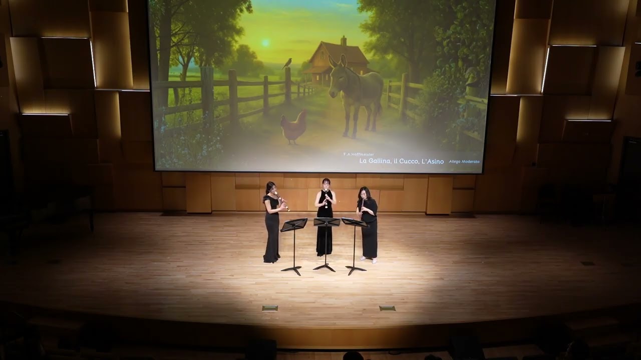 F.A.Hoffmeister - The Hen, the Cuckoo and the Donkey / 2025 연합 리코더 연주회