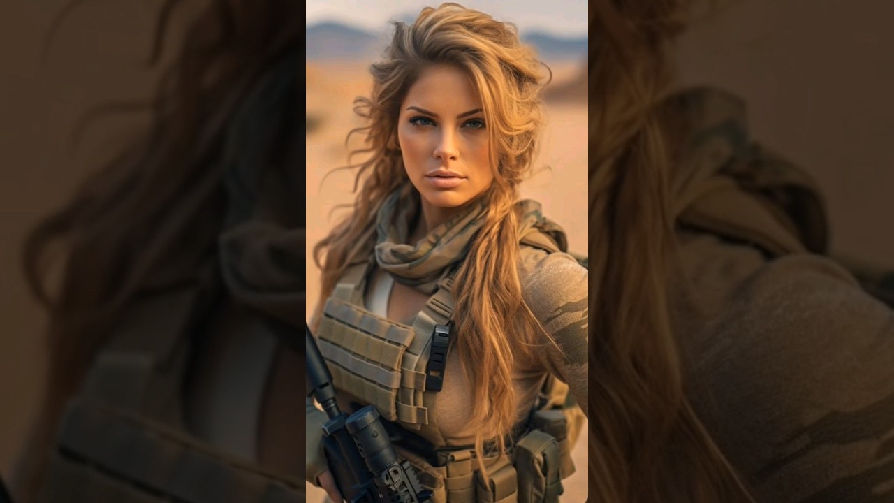 soldiers women with weapons #attitude #army #whatsapp