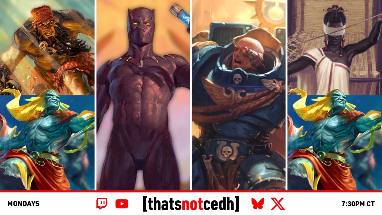 That's Not cEDH - Dargo/Thrasios, Black Panther, Marneus  Calgar, Tymna/Thrasios