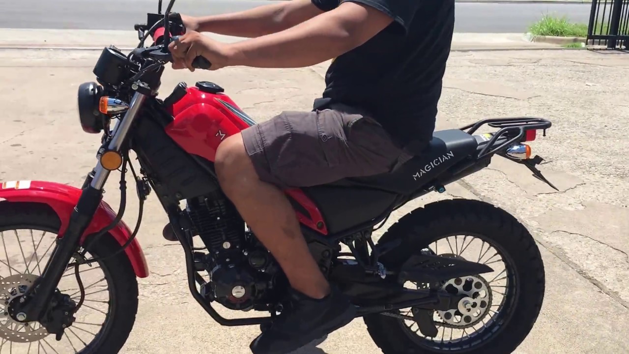 New Magician RPS make 250 cc street legal