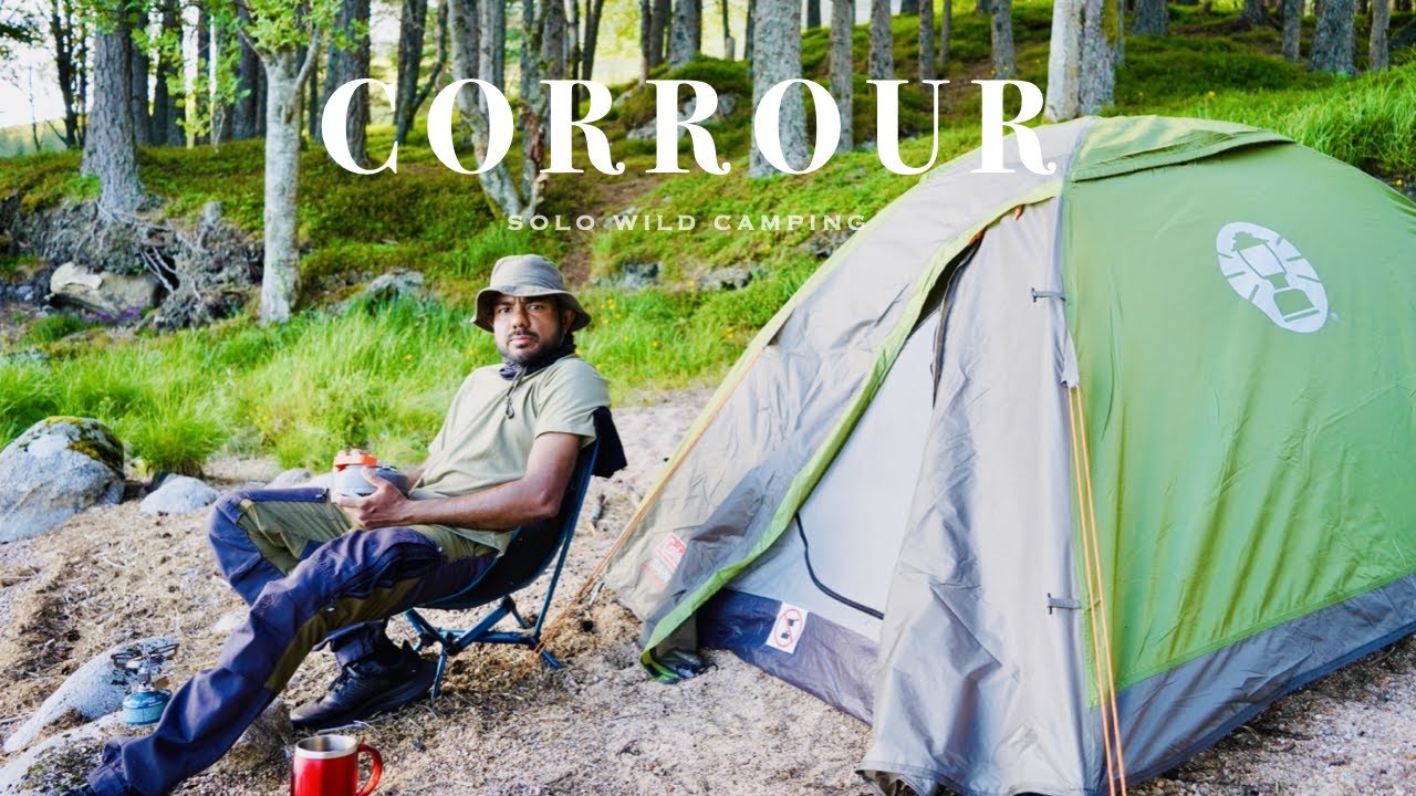 Corrour solo wild camping |සුන්දර ස්කොට්ලන්තයේ තනිව ගතකල දින කිහිපයක්.