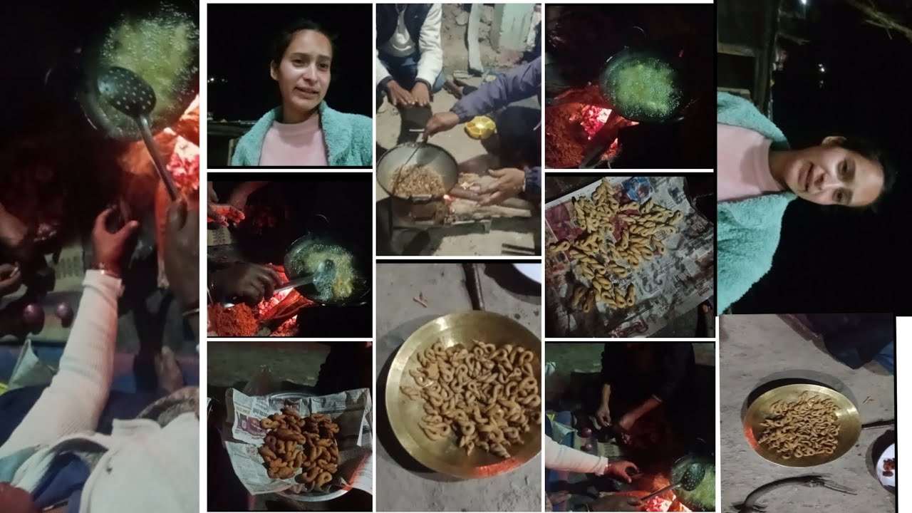 आज बनाया पुसुडी का त्यार @Nisha_kohlii 