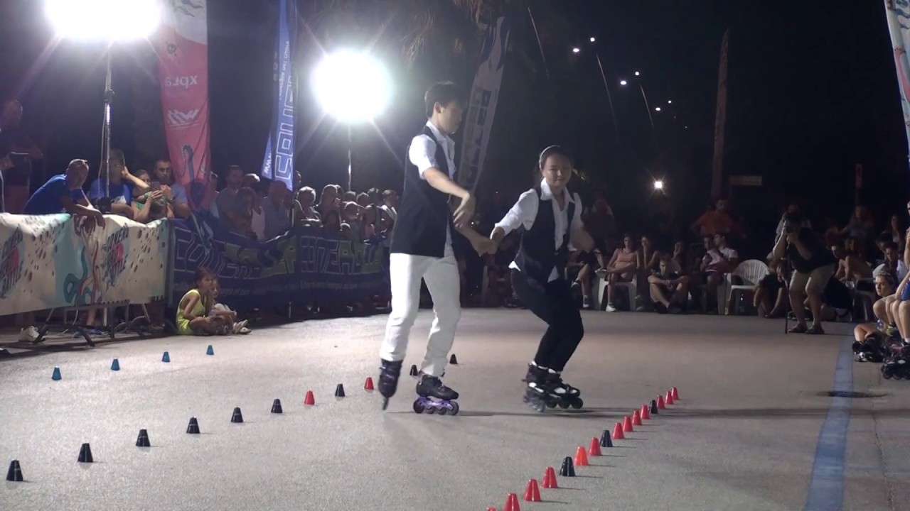 2019 Conero Hero Battle Pair Slalom 2nd Place Chiu Yin Hsuan / Chiu Yu Ting (TWN)