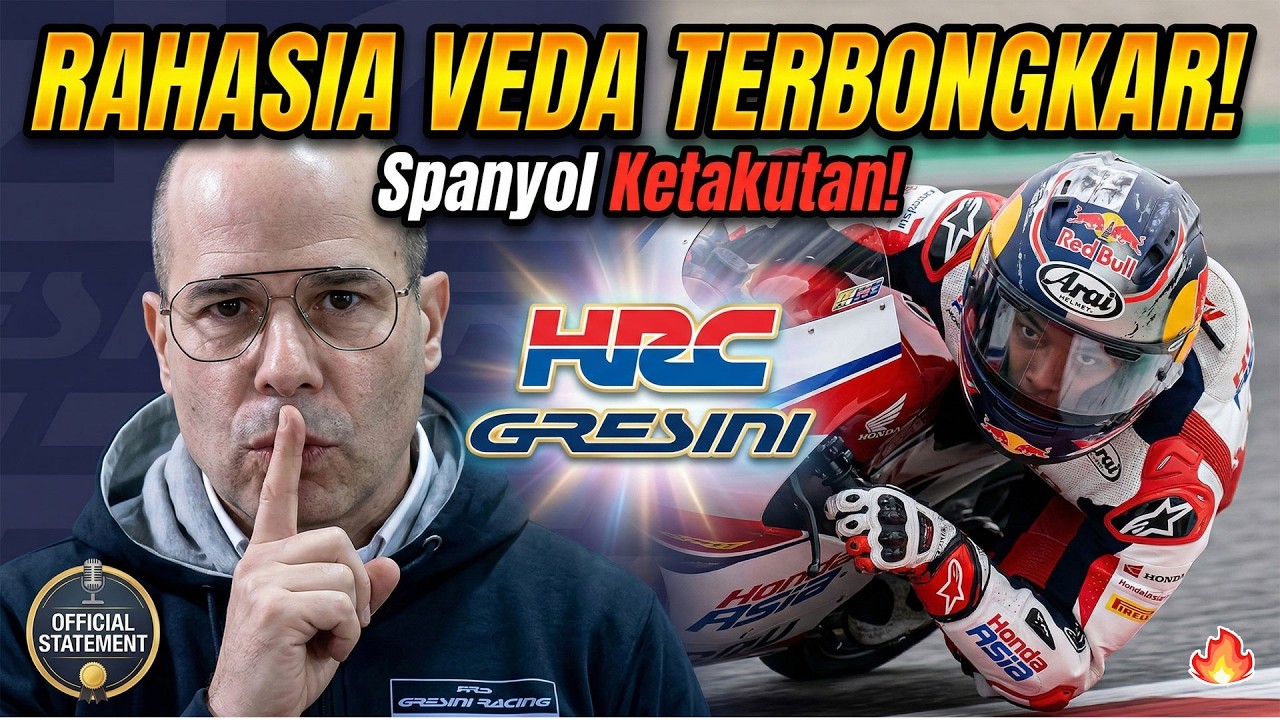 BOS GRESINI BUKA SUARA! 🤫 Rahasia Veda Pratama Yang Bikin Pembalap Spanyol Ketakutan!