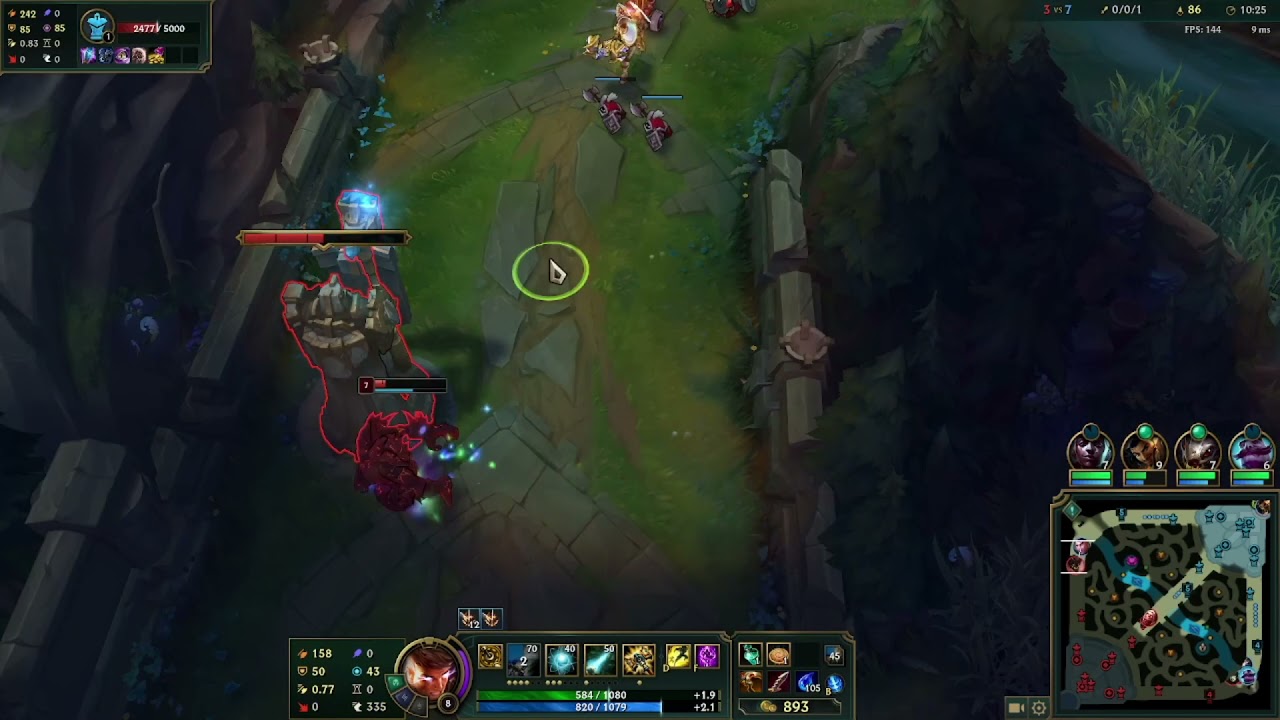 TL Alphari Pro View - Top Lane Kingdom on Jayce - Worlds 2021 Bootcamp