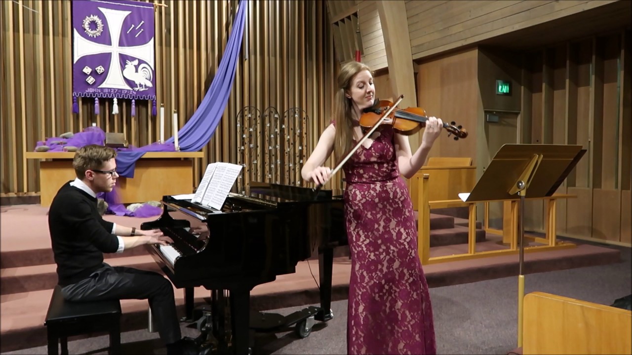 Berceuse (from Amy Beach's Three Pieces for Violin & Piano, op. 40)
