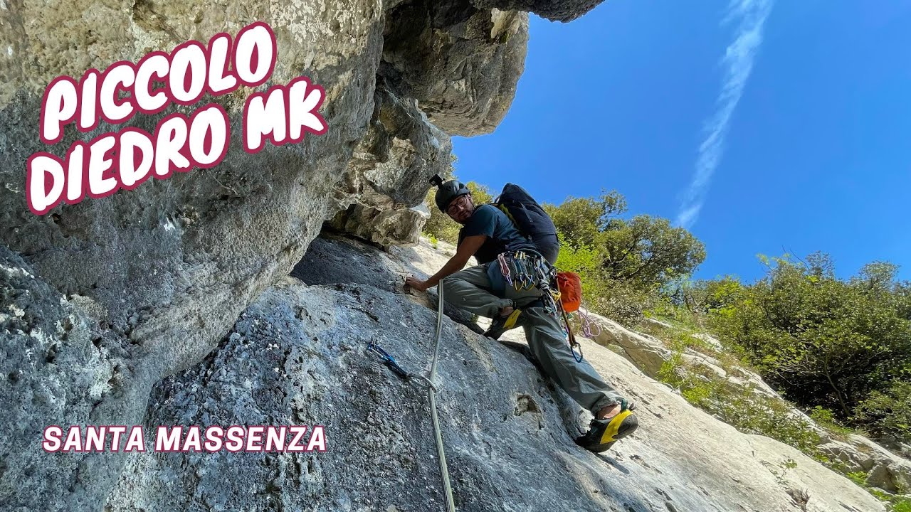 Via PICCOLO DIEDRO MK (VI/V): NUOVA MULTIPITCH AVVENTUROSA a Santa Massenza! RUSTICALE ma DIVERTENTE