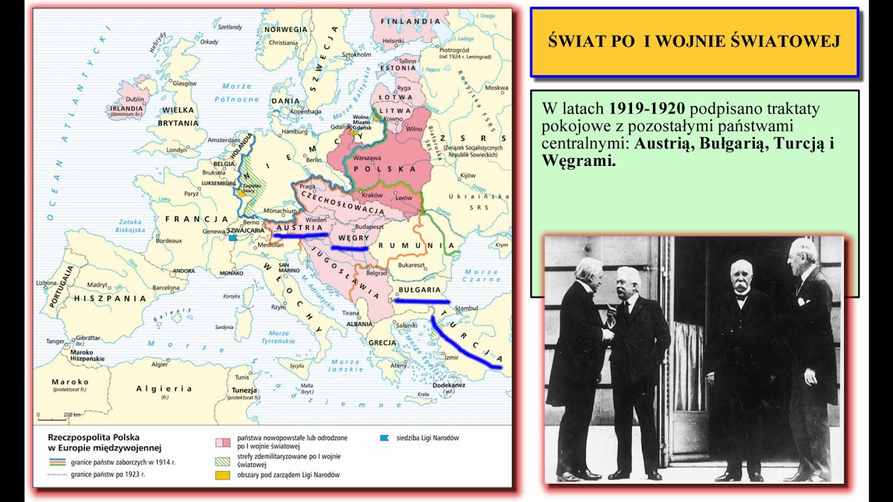 ŚWIAT PO I WOJNIE ŚWIATOWEJ