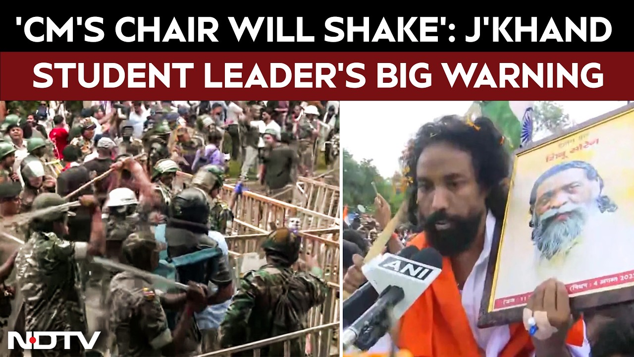 JSSC-JPSC Protest | 'Fulfil Our Demands Or The CM...': Jharkhand Student Leader After Police Action