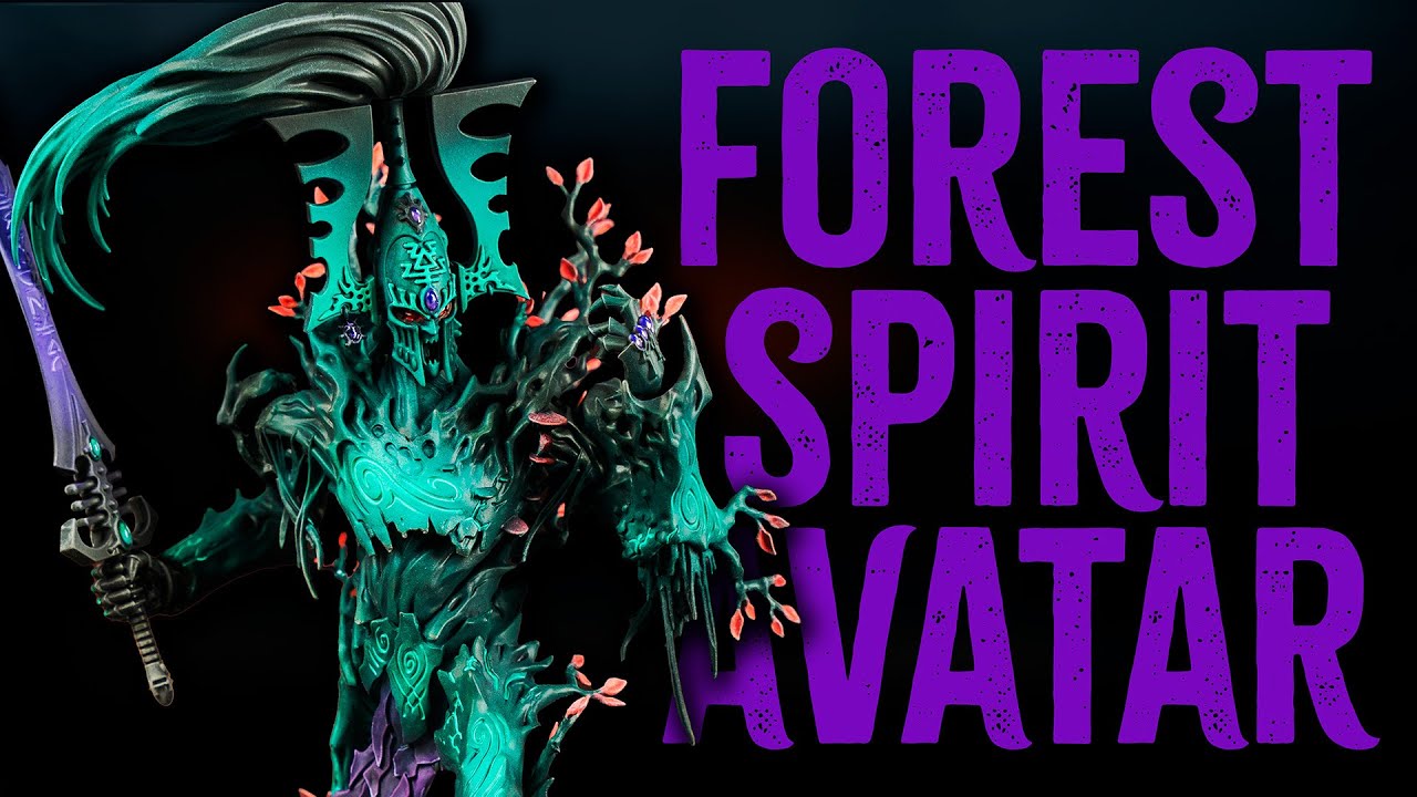 Building a TREE GOD! Aeldari Kitbash for Warhammer 40,000
