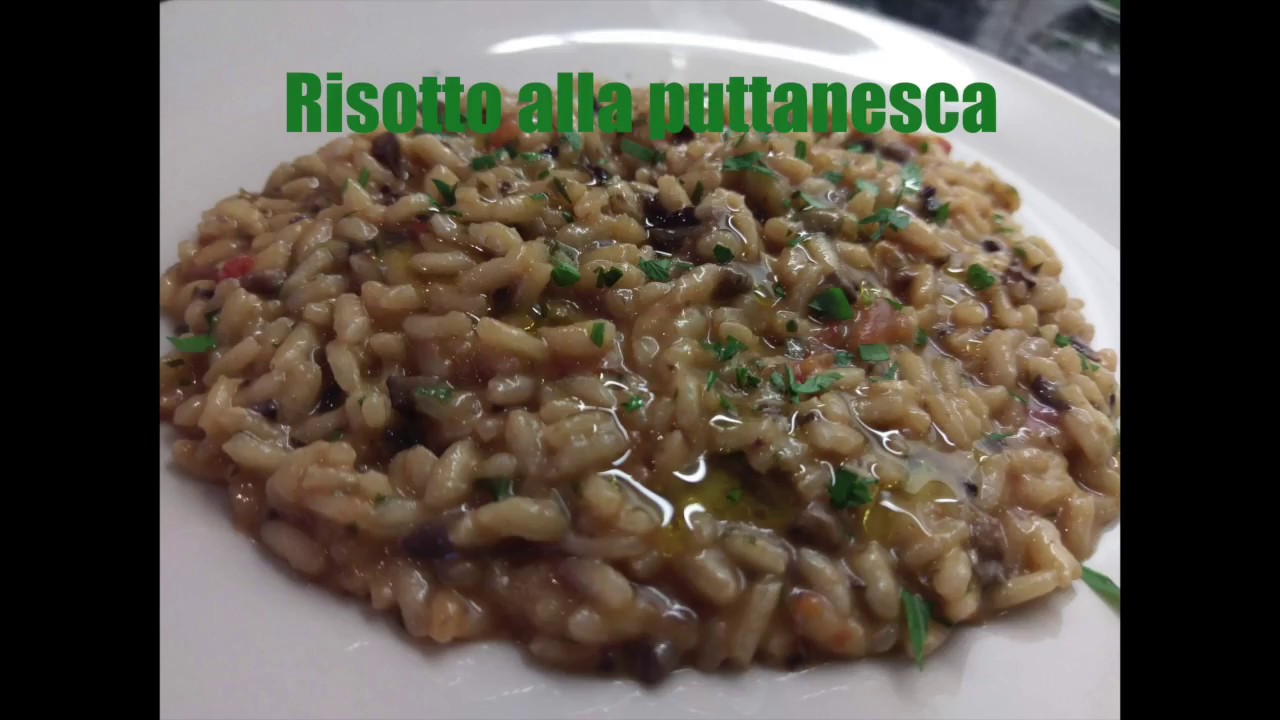 Risotto alla puttanesca