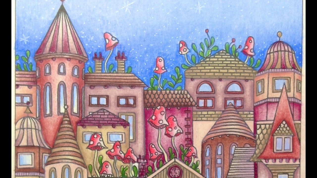 DAGDROMMAR - DAYDREAMS - coloring a postcard