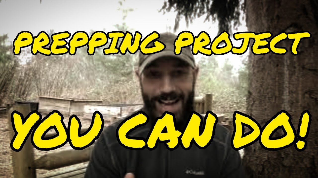 Easy Prepper Project That You Can Do! Long Term Survival Is Key!