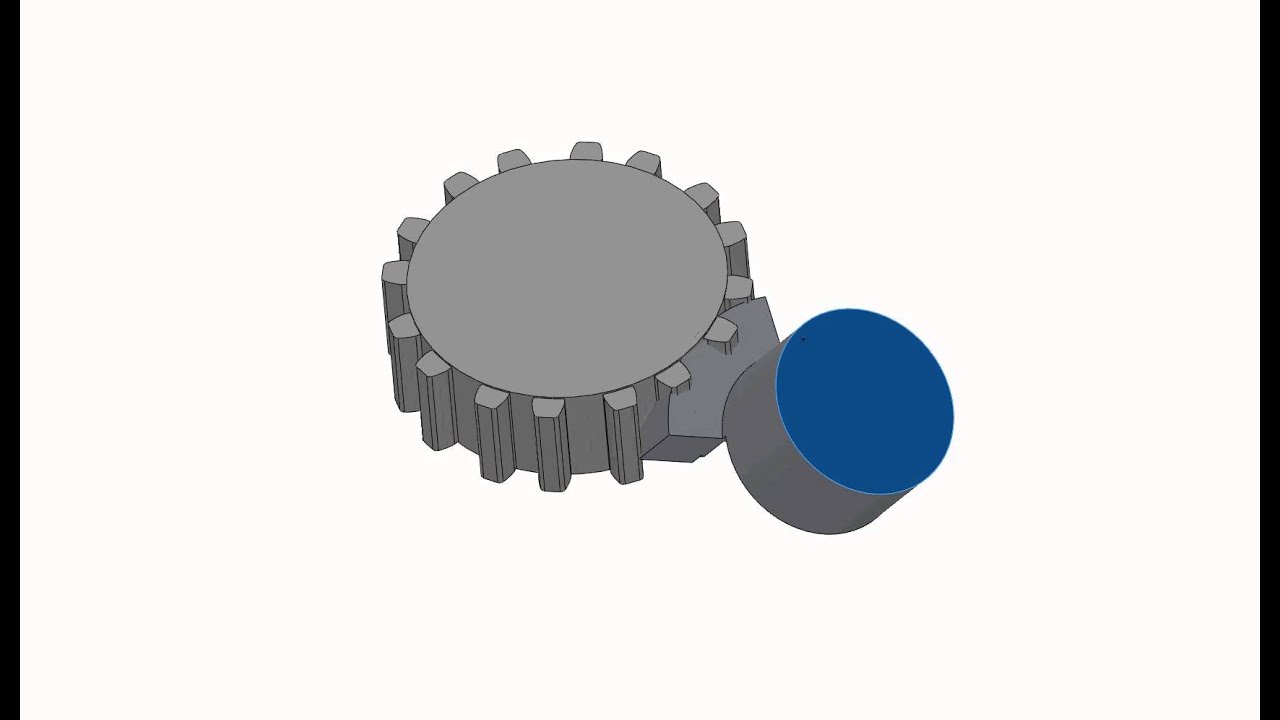 Gear Cutting with SolidWorks Animation