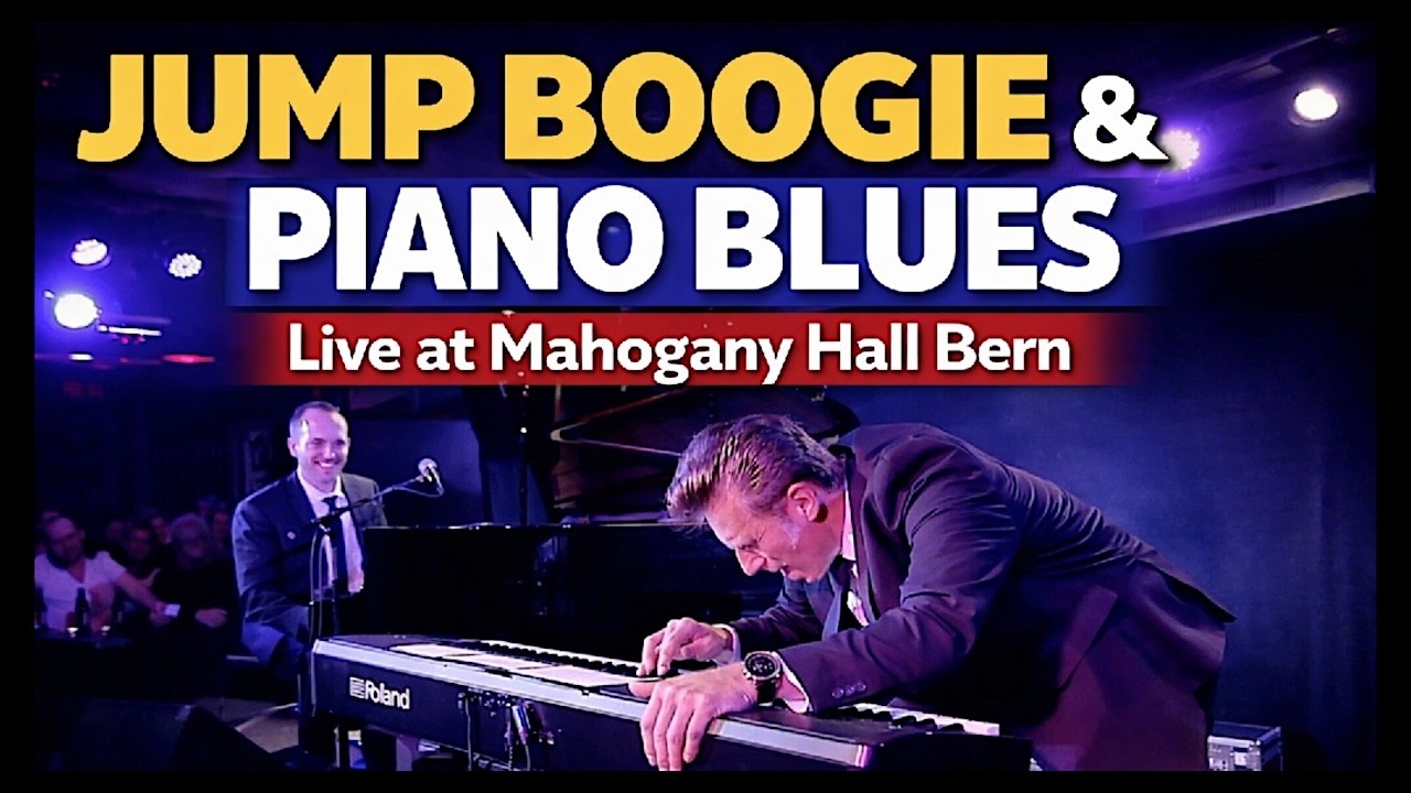 Nico Brina & Chris Conz live at Mahogany Hall Bern - Jump Boogie & Piano Blues