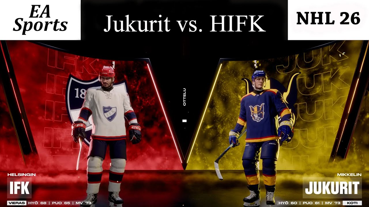 NHL 26 - Liiga - Jukurit vs. HIFK