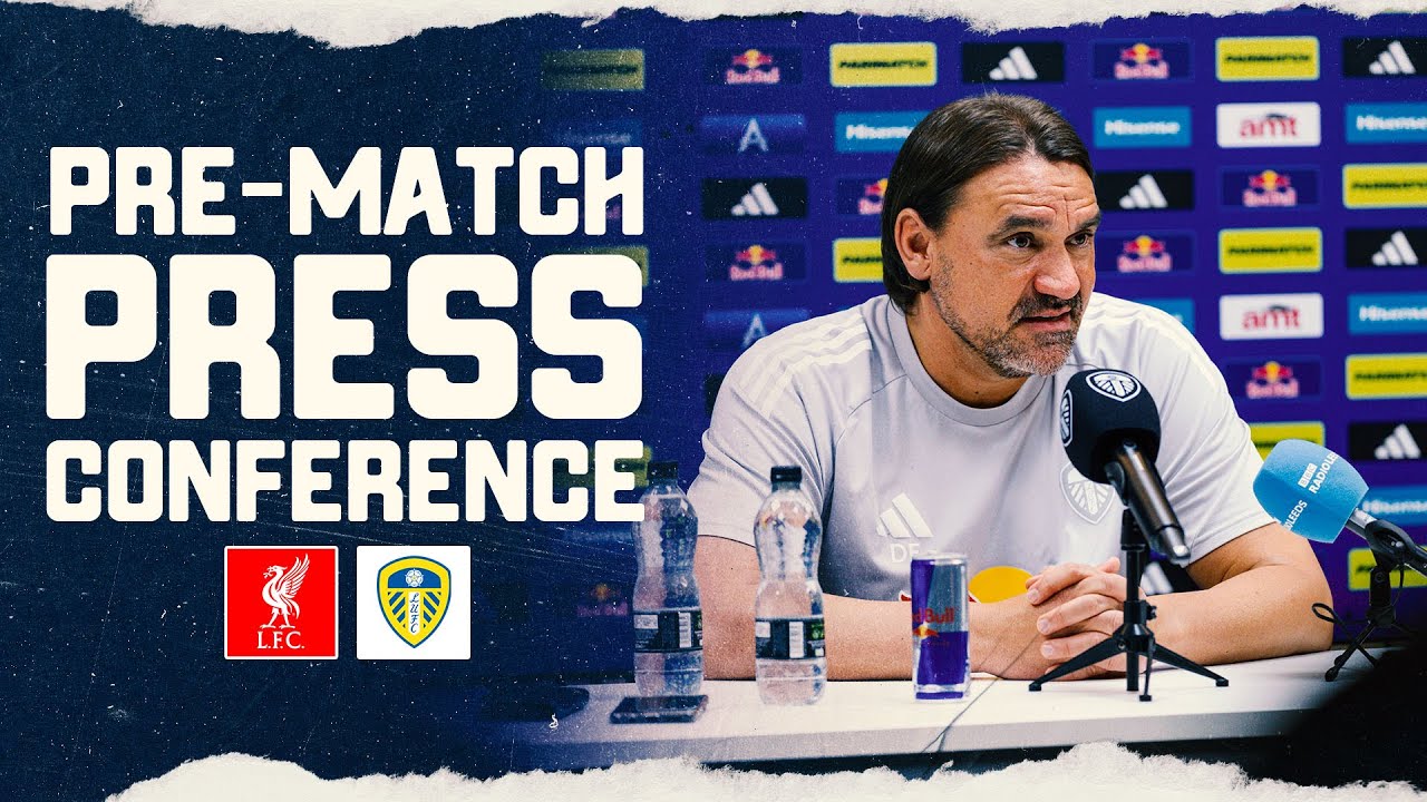 Daniel Farke press conference | Liverpool v Leeds United | Premier League