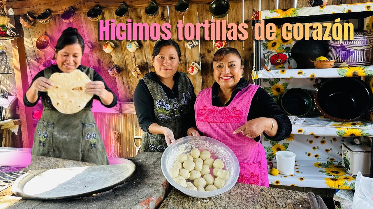 Haciendo tortillas de harina con @DivisOaxaqueña 😋