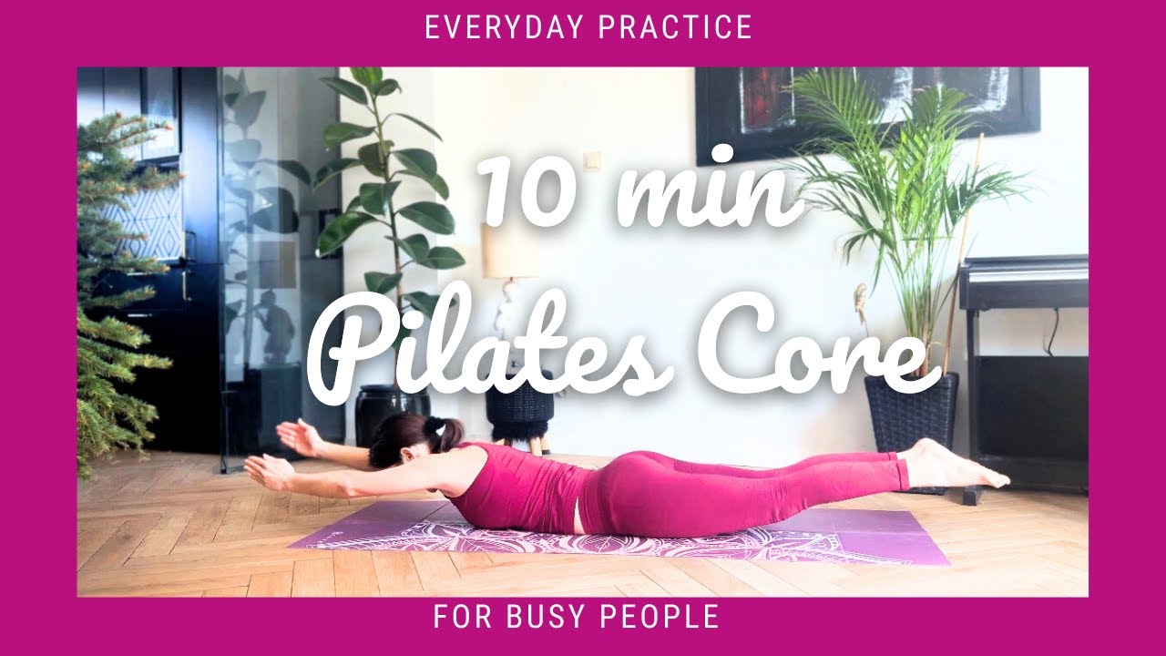 Whole Core Strength Pilates Flow | Build Stability & Control (10 Min)