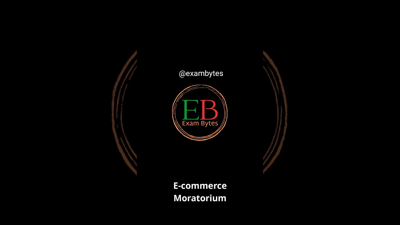 E-commerce Moratorium | 2026