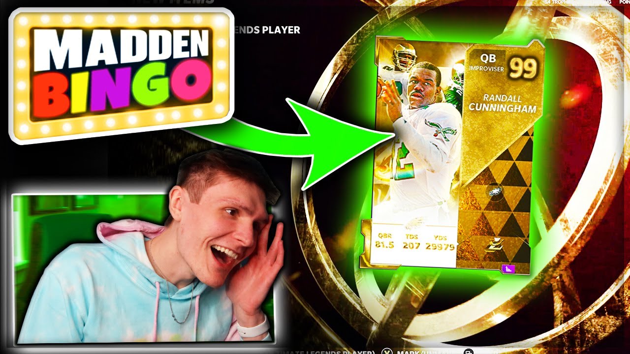 *INSANE* Ultimate Legends MUT BINGO vs. @Zirksee - Madden 21 Ultimate Team