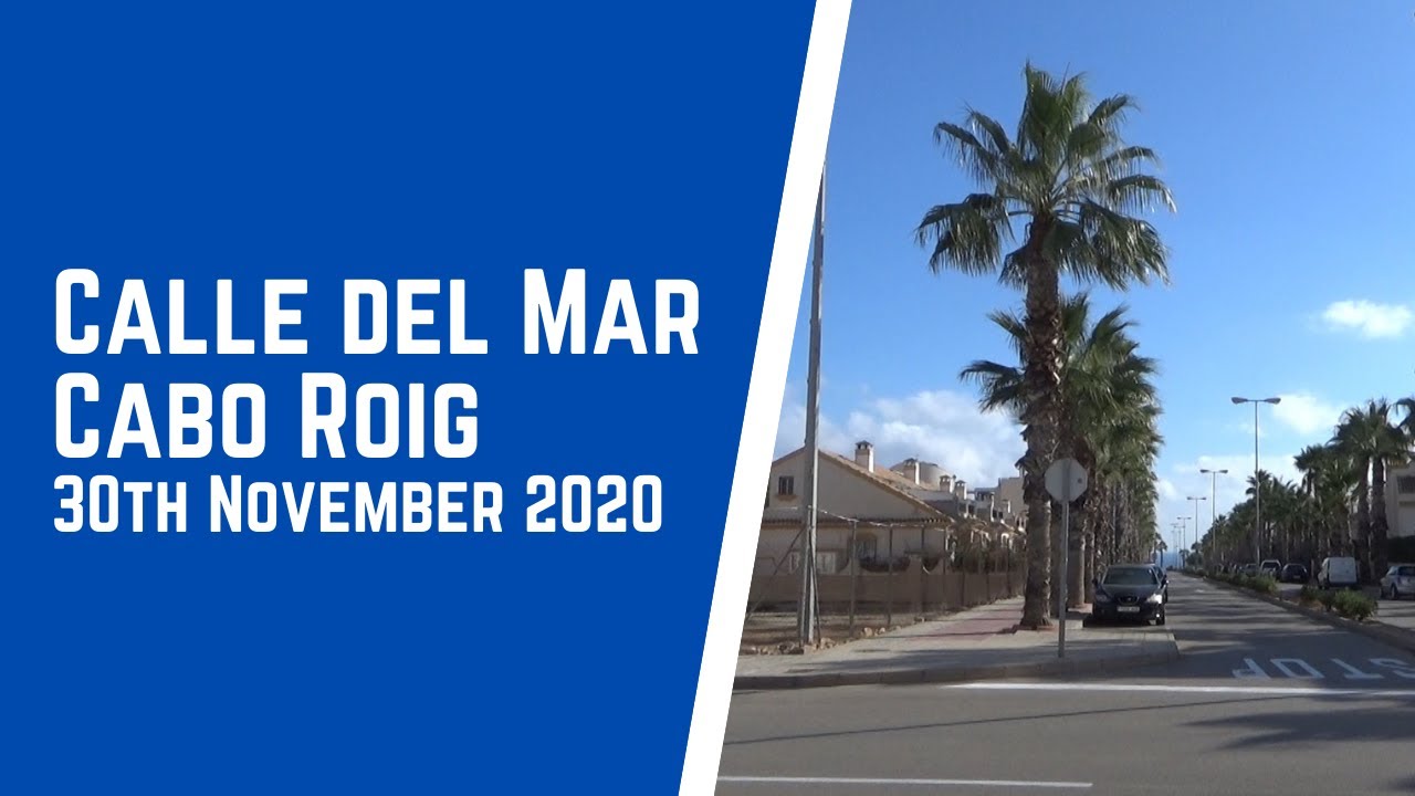 The Perfect Place To Unwind: Calle Del Mar In Cabo Roig