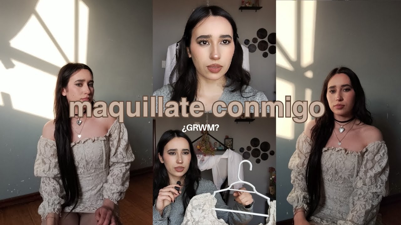 MAQUILLATE conmigo, pero el grwm aún no me sale. || Alina