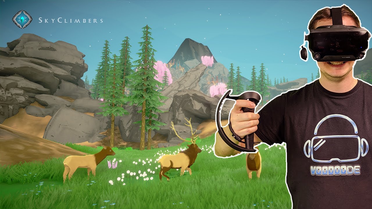 Climbing in an idyllic world - Sky Climbers: Ikiru's Discovery [VR Gameplay]