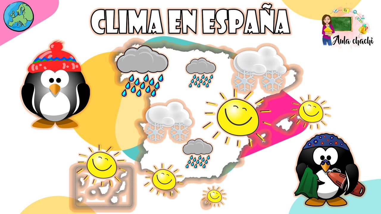 El Clima en España | Aula chachi - Vídeos educativos para niños