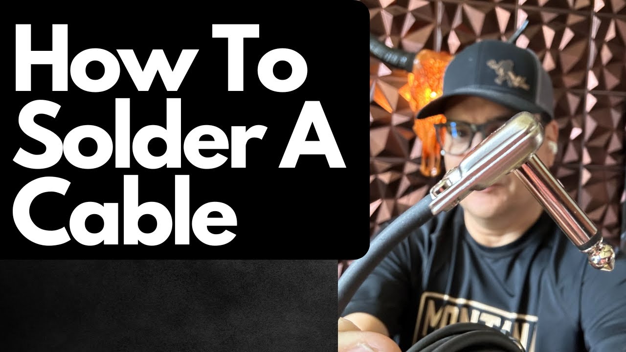 How To Solder A Pedal Board Patch Cable