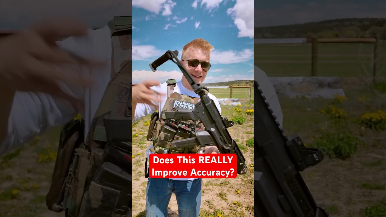Are Glock Chassis Better? (P-IX Plus Vs Stock Glock) *Test* #gun #pewpew  #guns