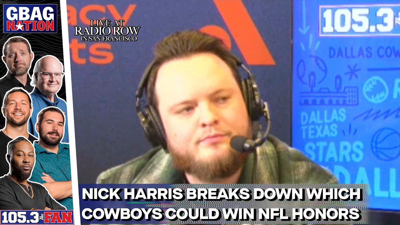 Nick Harris Live From Radio Row On Maxx Crosby, NFL Honors, Melbourne & More | G-BAG Nation