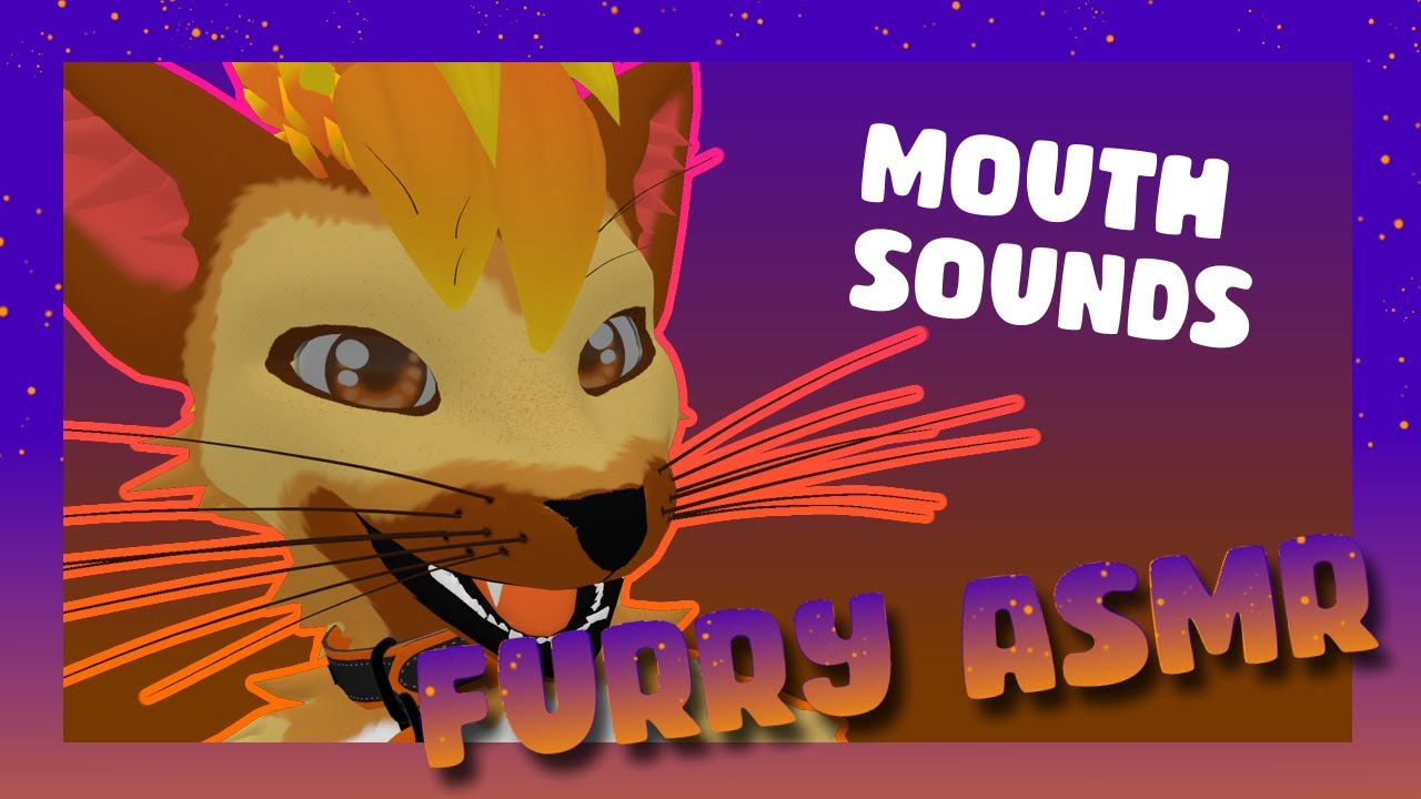 [furry asmr] 20 minutes of mouth sounds! (VRChat)